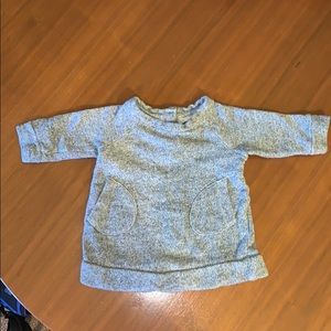 2- 6 month babyGap sweater and sweatshirt dresses